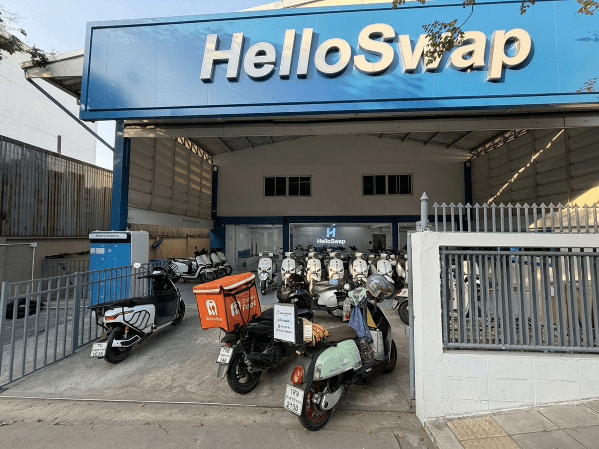 HelloPower HelloSwap Battery Swapping Station for Electric Two-Wheelers